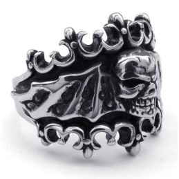 Modern Design Color Brilliancy To Win Warm Praise From Customers Titanium Ring