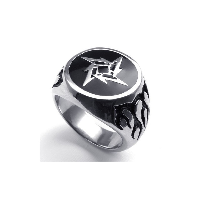 Fashionable Patterns Color Brilliancy Stable Quality Titanium Ring