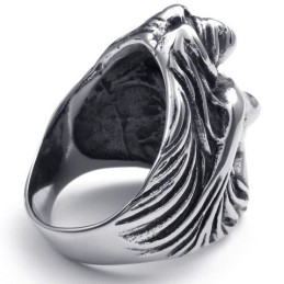Attractive Design Delicate Colors High Quality Titanium Ring