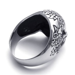 Rational Construction Color Brilliancy Reliable Quality Titanium Ring