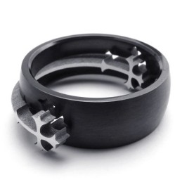 Deft Design Delicate Colors High Quality Titanium Ring