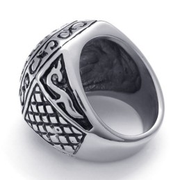 Skillful Manufacture Color Brilliancy High Quality Titanium Ring