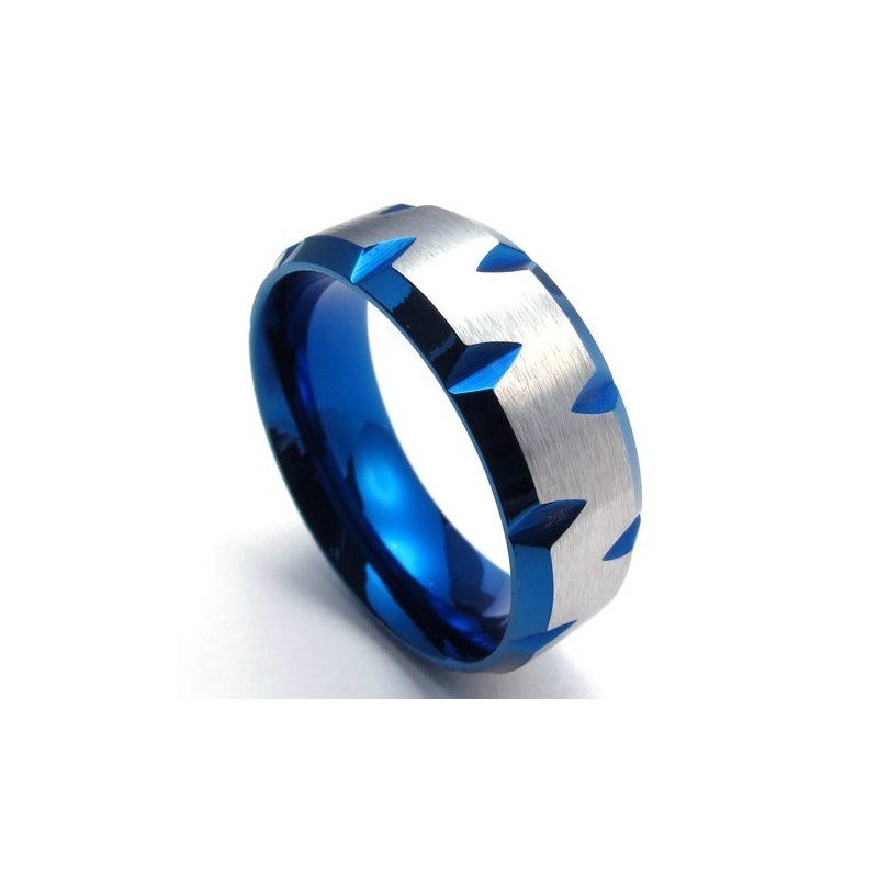 Finely Processed Beautiful In Colors Excellent Quality Titanium Ring