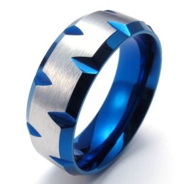 Finely Processed Beautiful In Colors Excellent Quality Titanium Ring