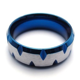 Finely Processed Beautiful In Colors Excellent Quality Titanium Ring