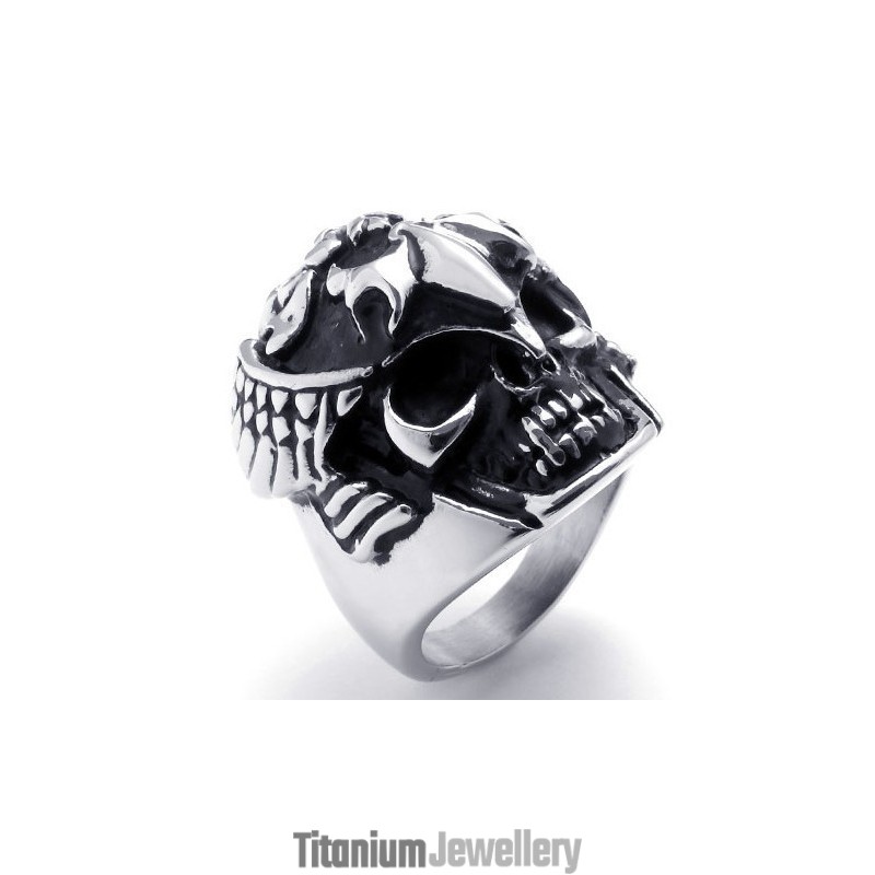 Modern Design Delicate Colors High Quality Titanium Ring