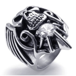Finely Processed Color Brilliancy Wide Varieties Titanium Ring