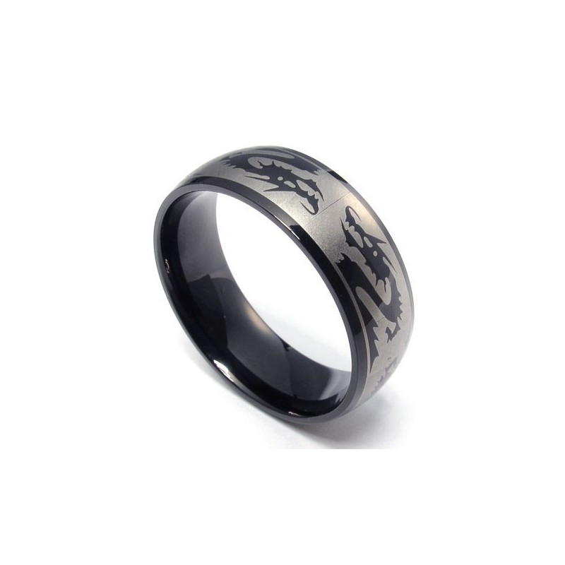 Fashionable Patterns Delicate Colors Excellent Quality Titanium Ring