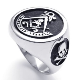 Fashionable Patterns Delicate Colors Superior Quality Titanium Ring