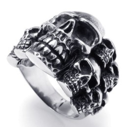 Modern Design Color Brilliancy Excellent Quality Titanium Ring