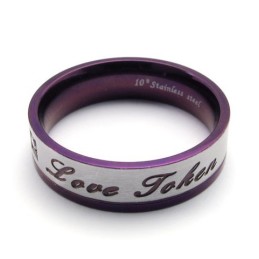 Beautiful Design Beautiful In Colors Superior Quality Titanium Ring