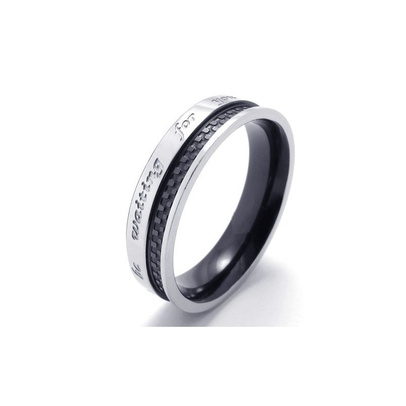Elegant Shape Delicate Colors High Quality Titanium Ring