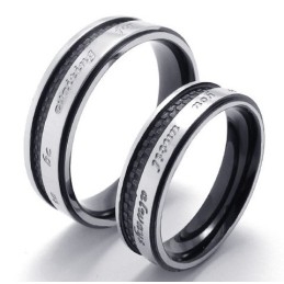 Deft Design Delicate Colors Superior Quality Titanium Ring