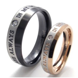 Deft Design Color Brilliancy The King Of Quality Titanium Ring