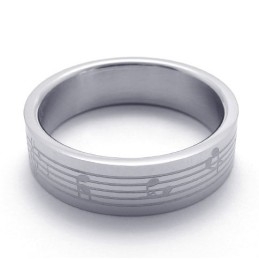 Elegant Shape Color Brilliancy Selling Well All Over The World Titanium Ring