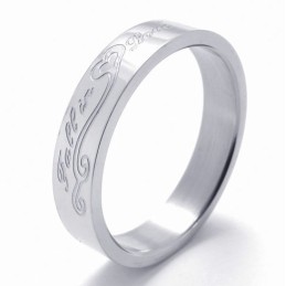 Fashionable Patterns Color Brilliancy To Enjoy High Reputation At Home And Abroad Titanium Ring