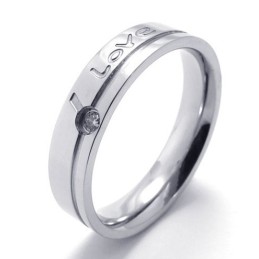 Deft Design Color Brilliancy Excellent Quality Titanium Ring