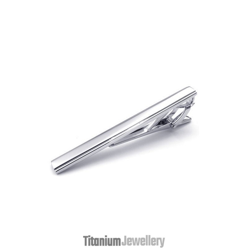 Deft Design Color Brilliancy High Quality Titanium Tie Clip