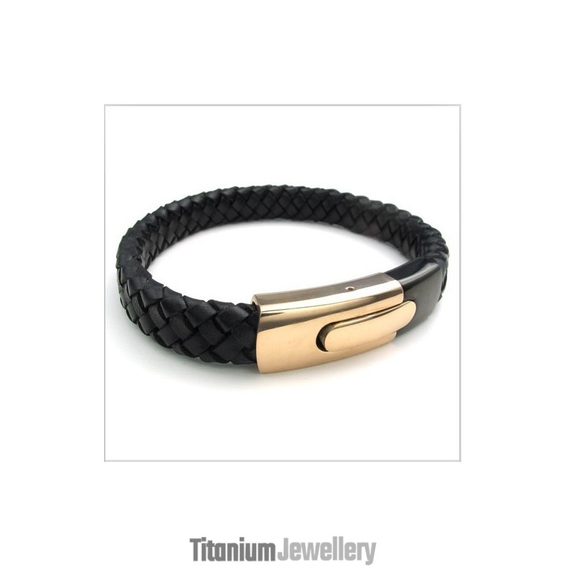 Deft Design Delicate Colors Stable Quality Titanium Bracelet