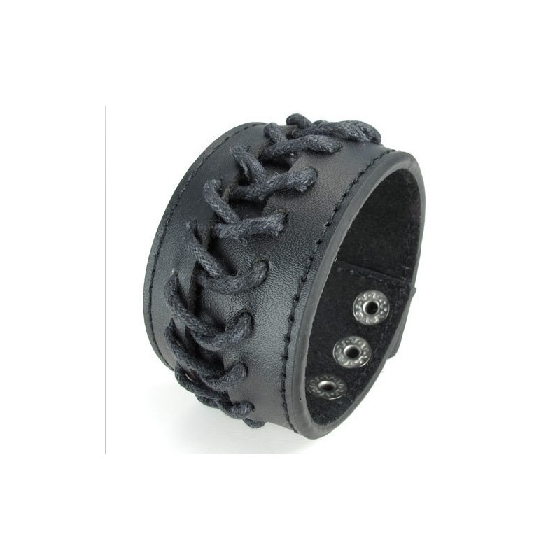 Skillful Manufacture Delicate Colors Reliable Quality Titanium Leather Bangle