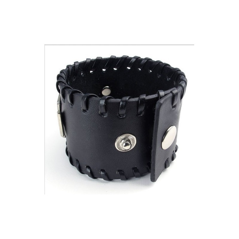 Skillful Manufacture Delicate Colors Reliable Quality Titanium Leather Bangle Skillful Manufacture Delicate Colors Reliable Quality Titanium Leather Bangle