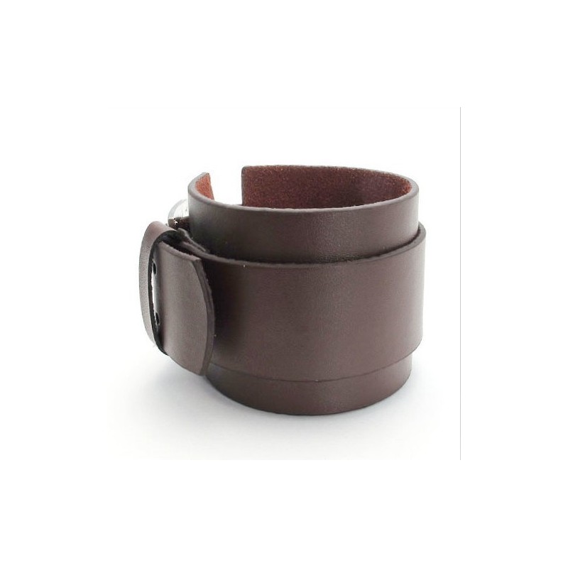 Skillful Manufacture Delicate Colors Reliable Quality Titanium Leather Bangle