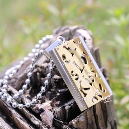 Kiss Love Gifts For Your Boy Friend Titanium Necklace Pendant