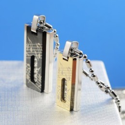 Fashion Score Sweetheart Lover Titanium Necklaces Pendants