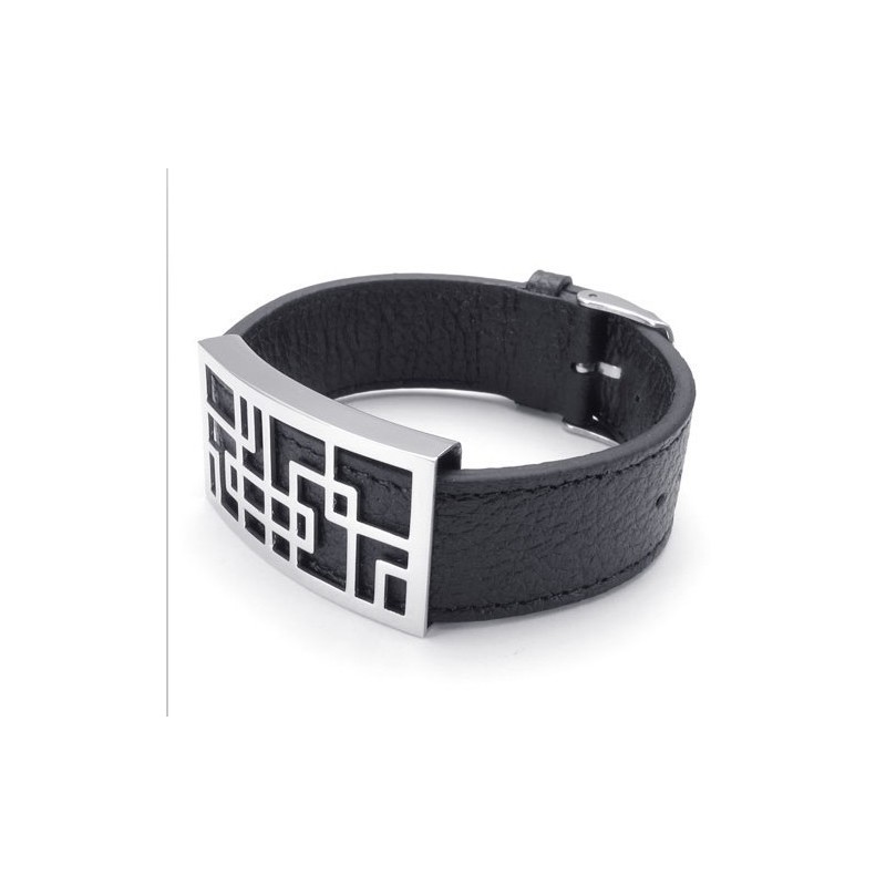 Attractive Design Delicate Colors Reliable Quality Titanium Leather Bracelet Attractive Design Delicate Colors Reliable Quality Titanium Leather Bracelet