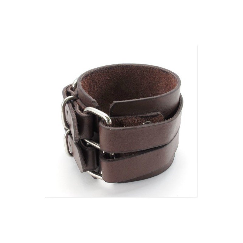 Skillful Manufacture Delicate Colors Reliable Quality Titanium Leather Bangle