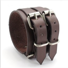 Skillful Manufacture Delicate Colors Reliable Quality Titanium Leather Bangle