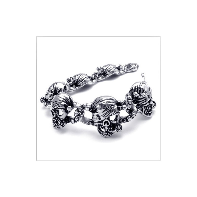 Modern Design Delicate Colors Excellent Quality Titanium Leather Bracelet