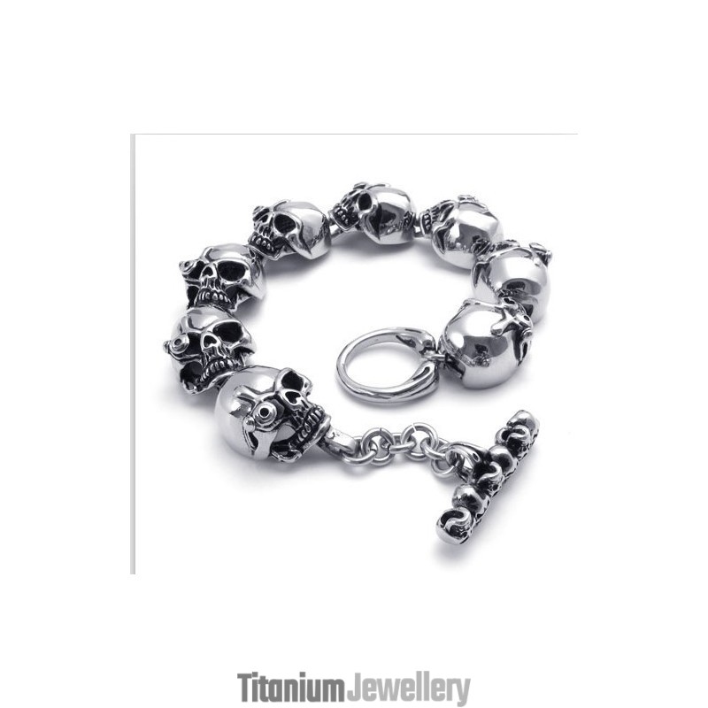 Sophisticated Technology Color Brilliancy Excellent Quality Titanium Bracelet