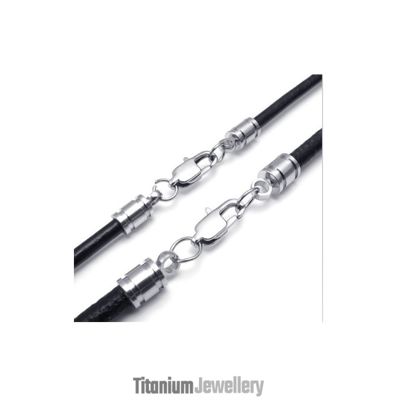 Deft Design Delicate Colors Excellent Quality Titanium Leather Necklace Deft Design Delicate Colors Excellent Quality Titanium Leather Necklace