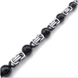Skillful Manufacture Delicate Colors Stable Quality Titanium Bracelet