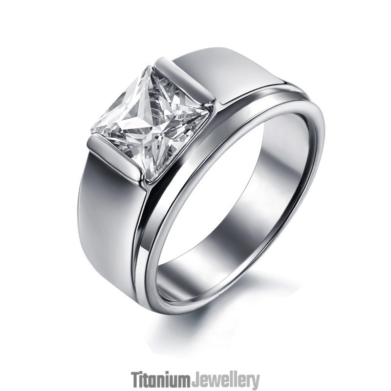 To Enjoy High Reputation At Home And Abroad Female Titanium Ring With Rhinestone To Enjoy High Reputation At Home And Abroad Female Titanium Ring With Rhinestone