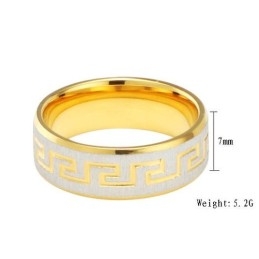 Quality And Quantity Assured Male Titanium Ring