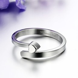 The King Of Quantity Female Sweetheart Titanium Ring