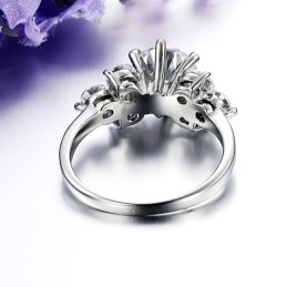 High Quality Titanium Ring With Rhinestone