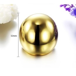 The King Of Quantity Male Exaggerate Titanium Ring