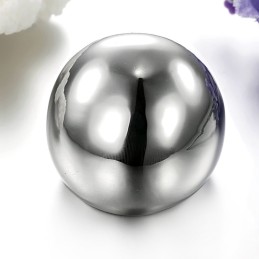 Wide Varieties Exaggerate Titanium Ring