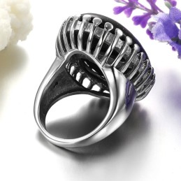 Complete In Specifications Exaggerate Quartzite Titanium Ring