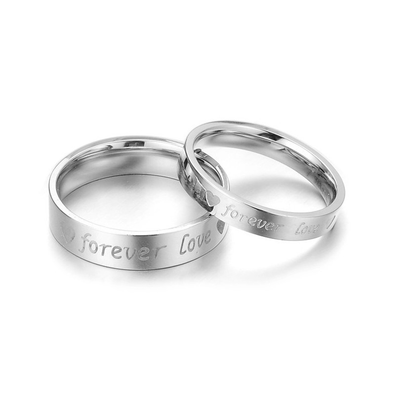 Excellent Quality Classic Titanium Ring For Lovers