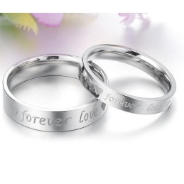 Excellent Quality Classic Titanium Ring For Lovers