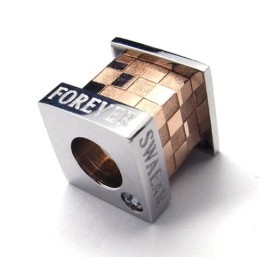 Fashion Love Forever Titanium Necklace Pendant (Golden)