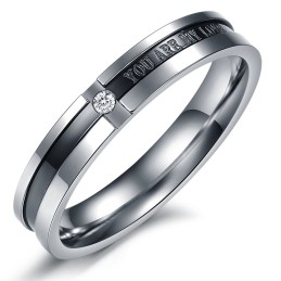 To Enjoy High Reputation At Home And Abroad Titanium Ring For Lovers