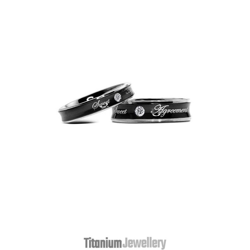 Dependable Performance Black Titanium Ring For Lovers Dependable Performance Black Titanium Ring For Lovers