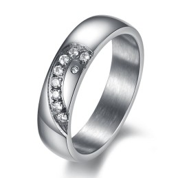 Durable In Use Titanium Ring For Lovers
