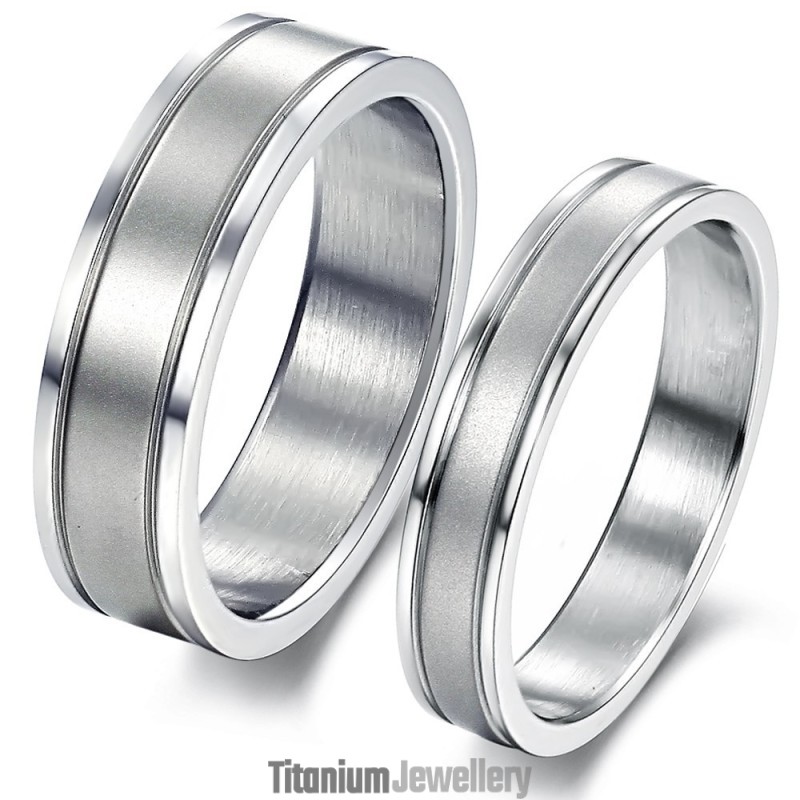 Stable Quality Simple Titanium Ring For Lovers Stable Quality Simple Titanium Ring For Lovers