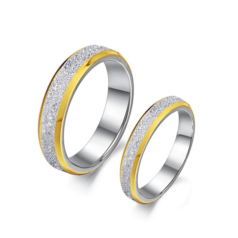 Excellent Quality Scrub Titanium Ring For Lovers Excellent Quality Scrub Titanium Ring For Lovers